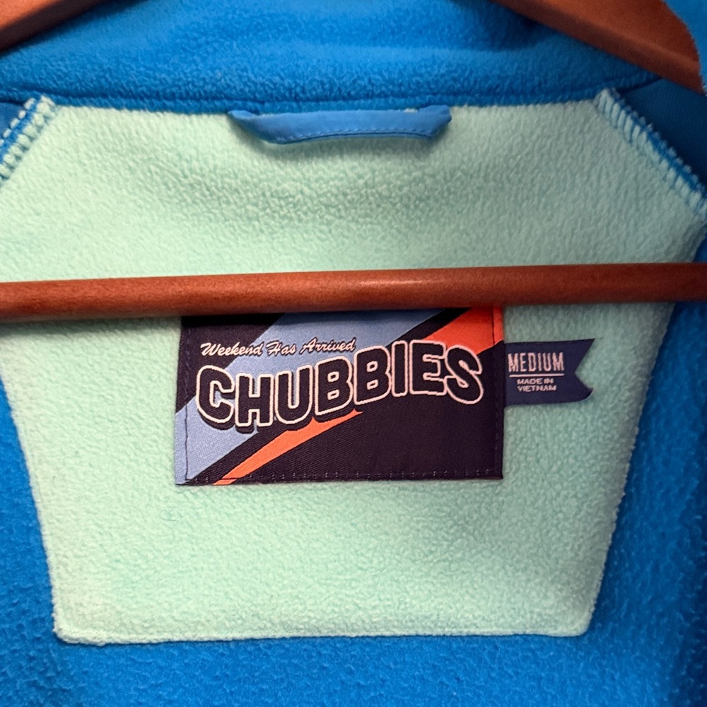 Chubbies Neon Patterned Windbreaker Jacket With R… - image 4